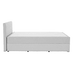 Pat tip BOXSPRING 120x200, gri deschis, FERATA KOMFORT