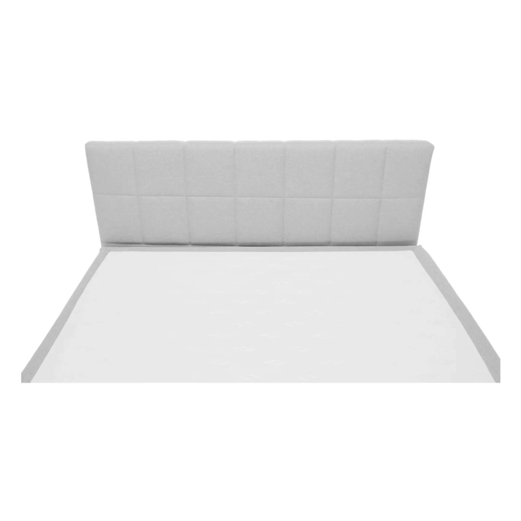 Pat tip BOXSPRING 140x200, gri deschis, FERATA KOMFORT