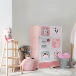 Dulap pentru copii Norme 129 cm roz