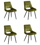 Set 4 scaune sufragerie K 324 verde