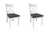 Set 2 scaune Manfred alb-Copy