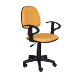 Office chair Carmen 6012 - yellow