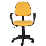 Office chair Carmen 6012 - yellow