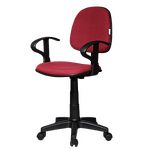 Office chair Carmen 6012 - claret