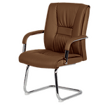 Visitor chair Carmen 6540 - brown