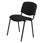 Visitor chair Carmen 1130 LUX - black