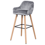 Bar chair Carmen 3082 - grey