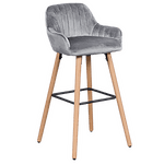 Bar chair Carmen 3082 - grey