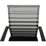 Scaun de şedinţă, gri/negru/argintiu, ESIN