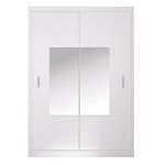 Dulap cu uşi glisante, alb, 150x215, MADRYT