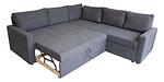 Coltar extensibil, Sani Concept sectional, 228 x 228 x 80 cm, Gri