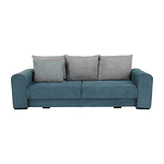 Canapea foarte spaţioasă, albastru, mentol, gri deschis, GILEN BIG SOFA