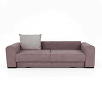 Canapea foarte spaţioasă, violet, roz învechit, bej, GILEN BIG SOFA