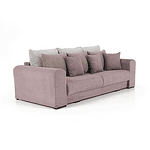 Canapea foarte spaţioasă, violet, roz învechit, bej, GILEN BIG SOFA