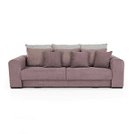 Canapea foarte spaţioasă, violet, roz învechit, bej, GILEN BIG SOFA