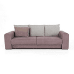 Canapea foarte spaţioasă, violet, roz învechit, bej, GILEN BIG SOFA