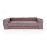 Canapea foarte spaţioasă, violet, roz învechit, bej, GILEN BIG SOFA