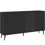 Comoda, Sani BARCELONA 3D3S, 179 x 40 x 98 cm, Antracit