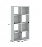 CATCHY BOOKCASE8P