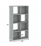 CATCHY BOOKCASE8P