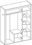 GAMA WARDROBE 3D2S