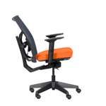 Ергономичен работен офис стол FREDO E - оранжев