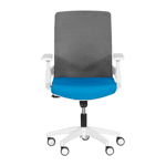 Работен офис стол Carmen 7547 - комбинация от сиво и синьо
