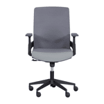 Работен офис стол Carmen 7545 - комбинация от сиво и графит