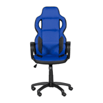 Геймърски стол Carmen 7510 - комбинация от черно и синьо