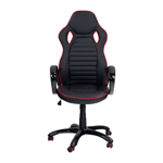 Геймърски стол Carmen 7502 - комбинация от черно и червено