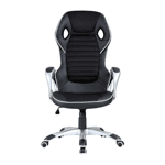 Геймърски стол Carmen 7506 - комбинация от черно и бяло
