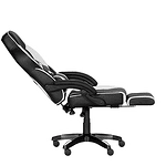 Геймърски стол Carmen 6198 - черно-бял