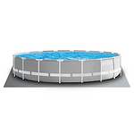 Сглобяем басейн Intex Prism Frame 26732NP, кръгъл, Ø549 x 122 см – комплект с помпа с картушен филтър, подложка, покривало и стълба