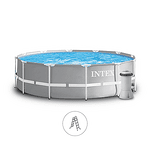 Сглобяем басейн Intex Prism Frame 26716NP, кръгъл, Ø366 x 99 см – комплект с филтърна помпа с картушен филтър и стълба