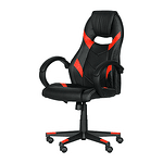 Геймърски стол Carmen 7605 - комбинация от черно и червено