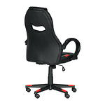 Геймърски стол Carmen 7605 - комбинация от черно и червено