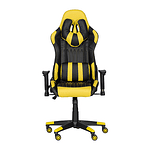 Геймърски стол Carmen 6193 – комбинация от черно и жълто