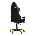 Геймърски стол Carmen 6193 – комбинация от черно и жълто