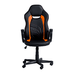 Геймърски стол Carmen 7525 – комбинация от черно и оранжево