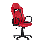 Геймърски стол Carmen 7525 R – комбинация от червено и черно
