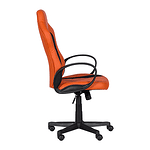 Геймърски стол Carmen 7525 R – комбинация от оранжево и черно