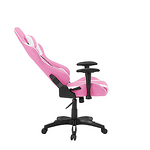 Геймърски стол Carmen 6312 – комбинация от розово и бяло