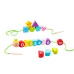 Дървени фигури за нанизване Морски свят, Tooky Toy