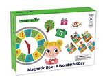 Магнитна образователна кутия игра - Учим часовника, Tooky Toy