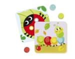 Дървена мозайка с 16 елемента, Tooky Toy