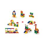 Цветни дървени строителни блокчета 100бр, 2.5см, Viga Toys