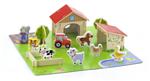 3Д Ферма с животни, Viga Toys