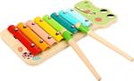 Дървен детски ксилофон Крокодил, Tooky Toy