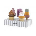 Комплект дървени сладоледи, PolarB, Viga Toys