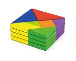 Магнитни блокчета Танграм, Viga Toys